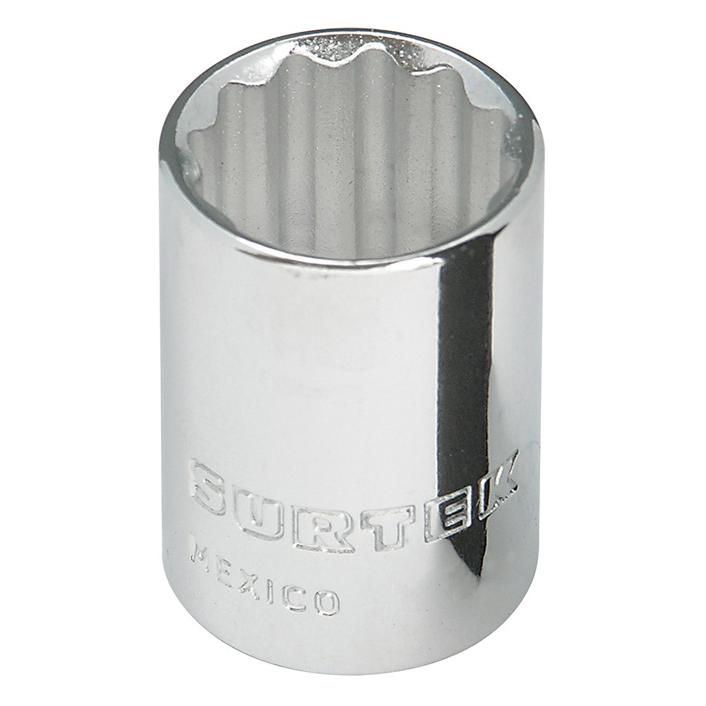 Dado cuadro de 3/8", 12 puntas, en pulgadas, 9/16" Surtek