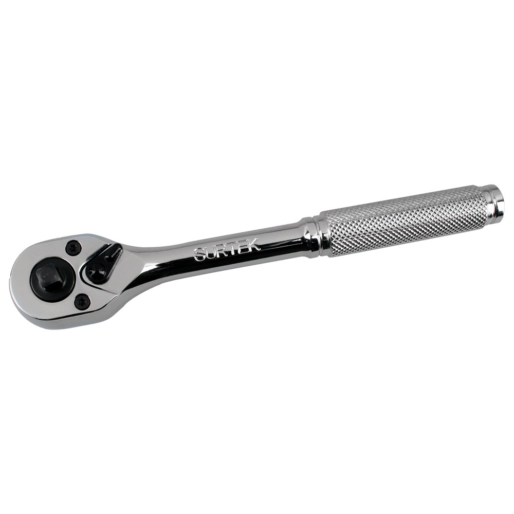 Matraca doble y triple cuadro, cabeza tipo pera, para dados cuadro de 1/4" y 3/8" Surtek