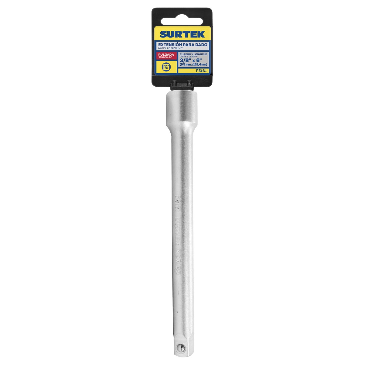 Extension para dado cuadro de 3/8", 6" Surtek - Imagen 2