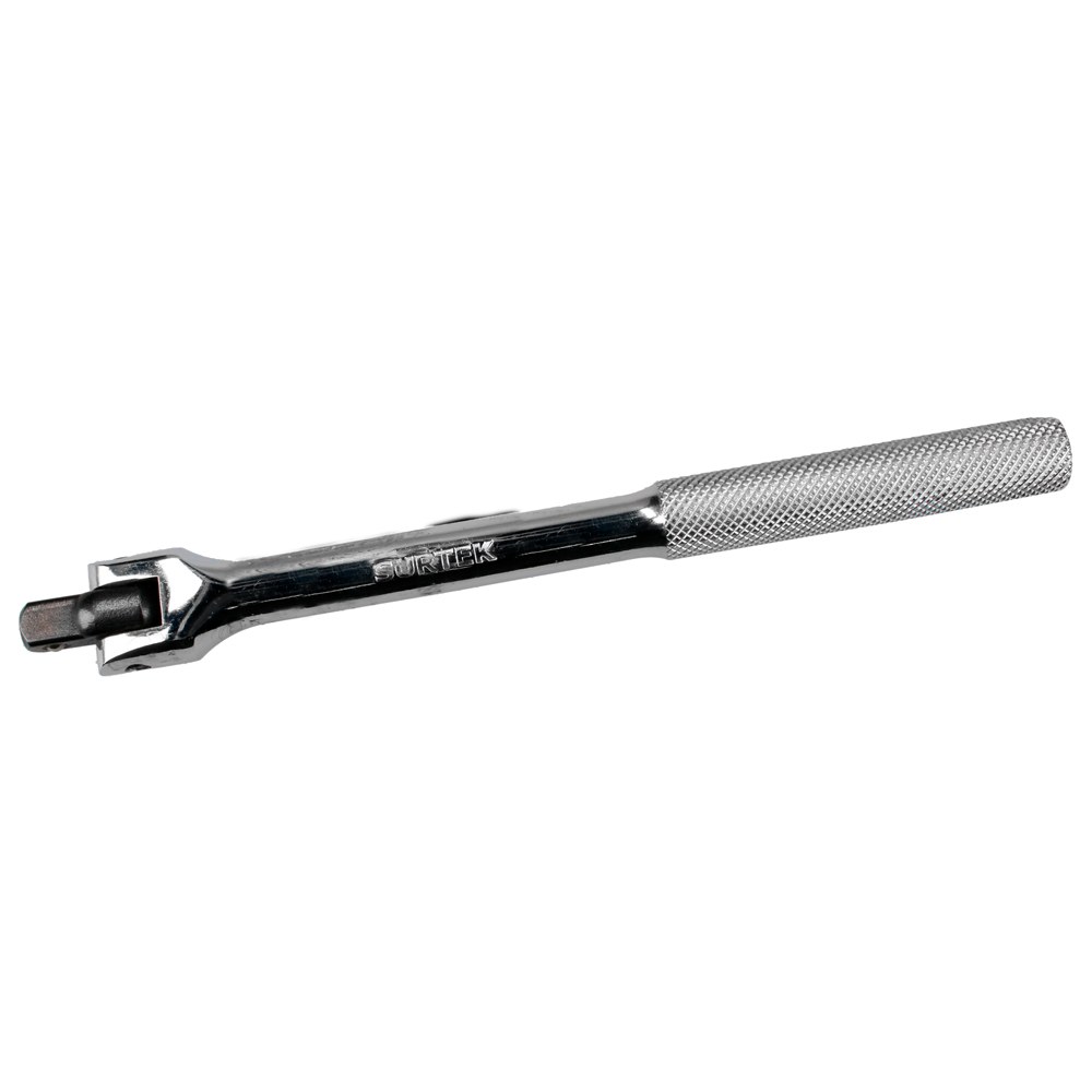 Mango articulado cromado para dado cuadro de 3/8" de 7" Surtek