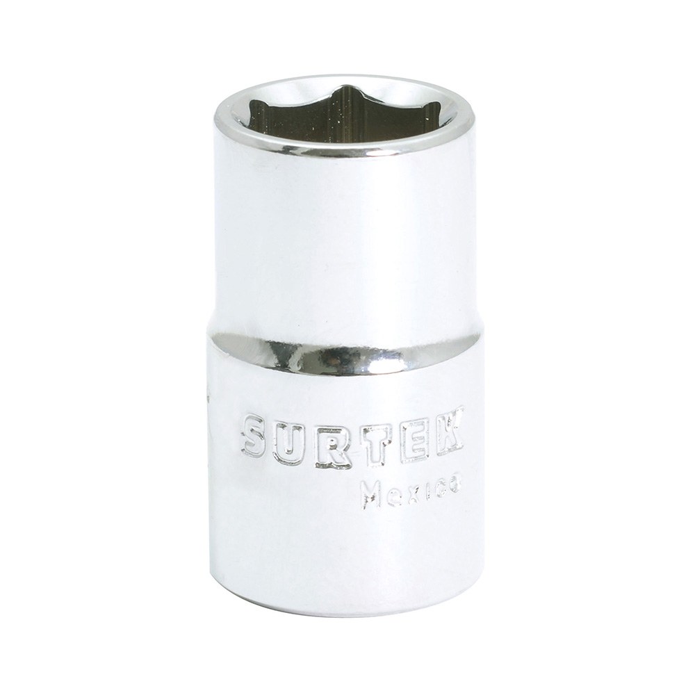 Dado en pulgadas cuadro de 1/2", 6 puntas, 1/2" Surtek