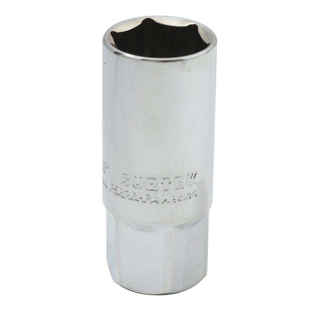 Dado para bujía con neopreno cuadro de 1/2", 13/16" en pulgadas Surtek