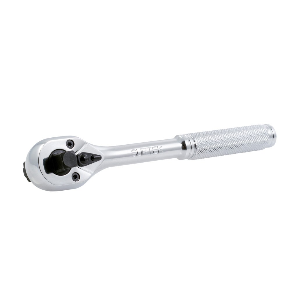 Matraca doble y triple cuadro, cabeza tipo pera, para dados cuadro de  3/8" y 1/2" Surtek