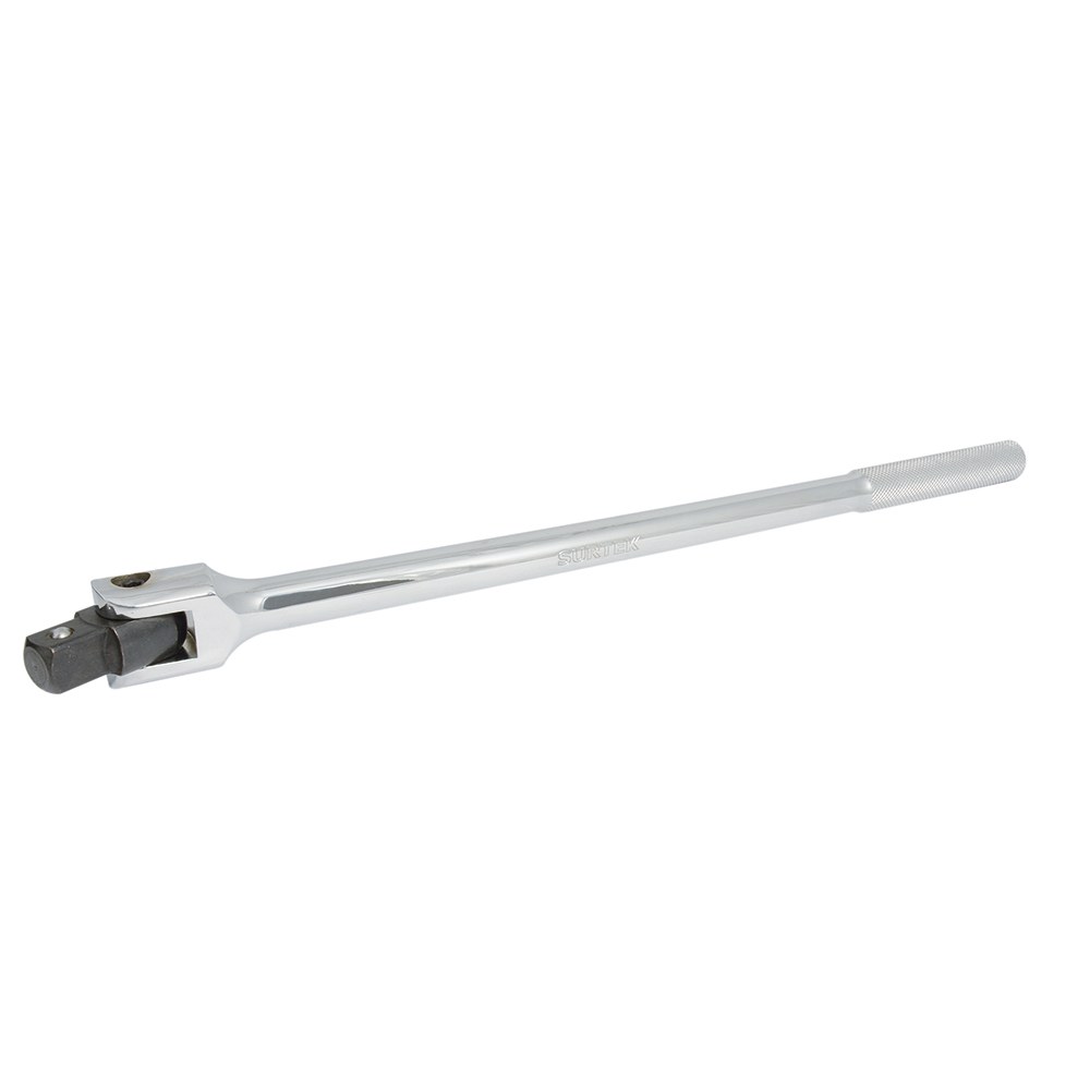 Mango articulado cromado para dado cuadro de 3/4", 20" Surtek