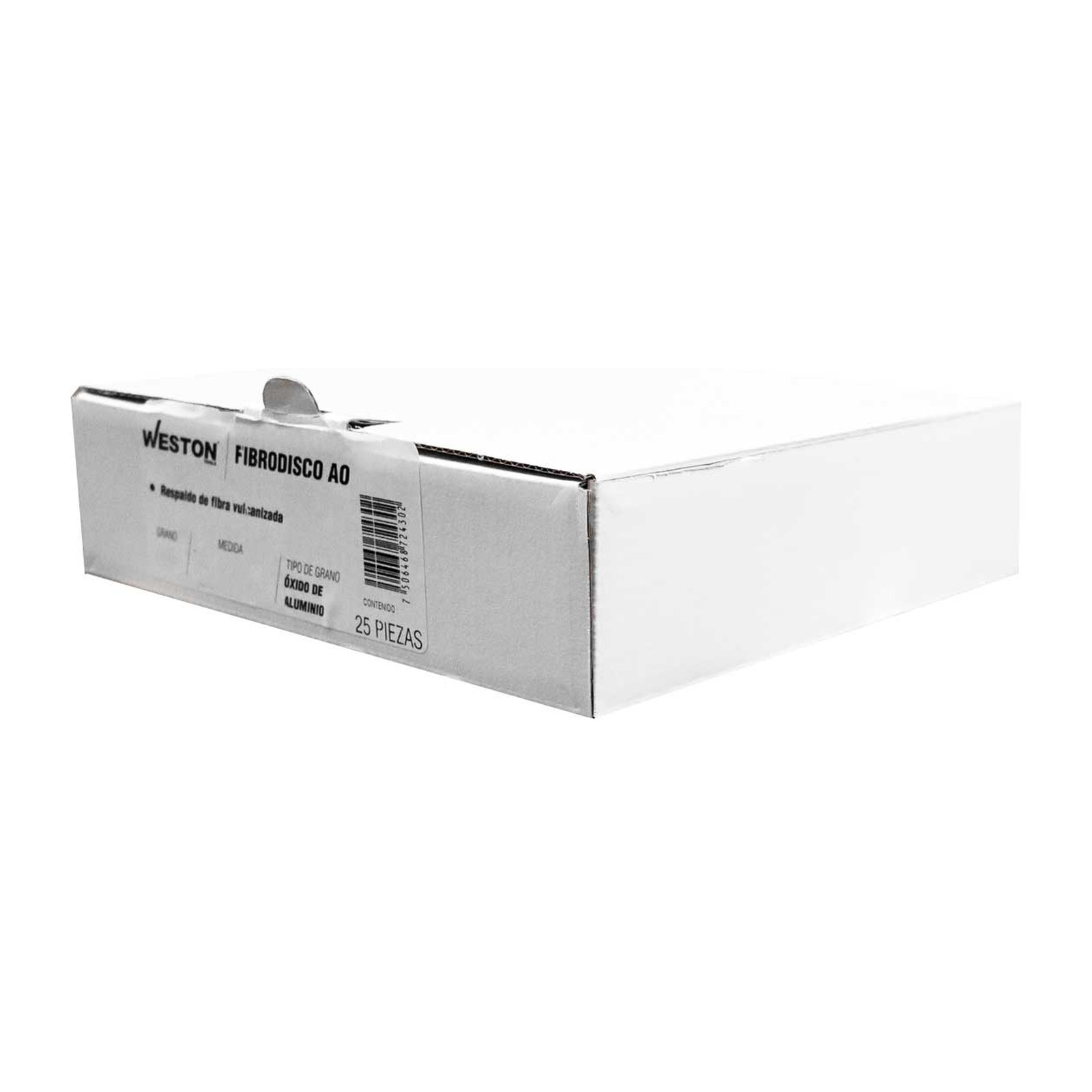 FIBRODISCO AO 7" X 7/8" G060 (Precio x pieza - Empaque c/25 pzas) - Imagen 2
