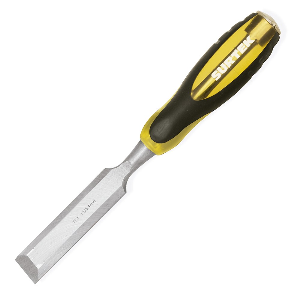 Formón para madera con mango bimaterial 1" Surtek