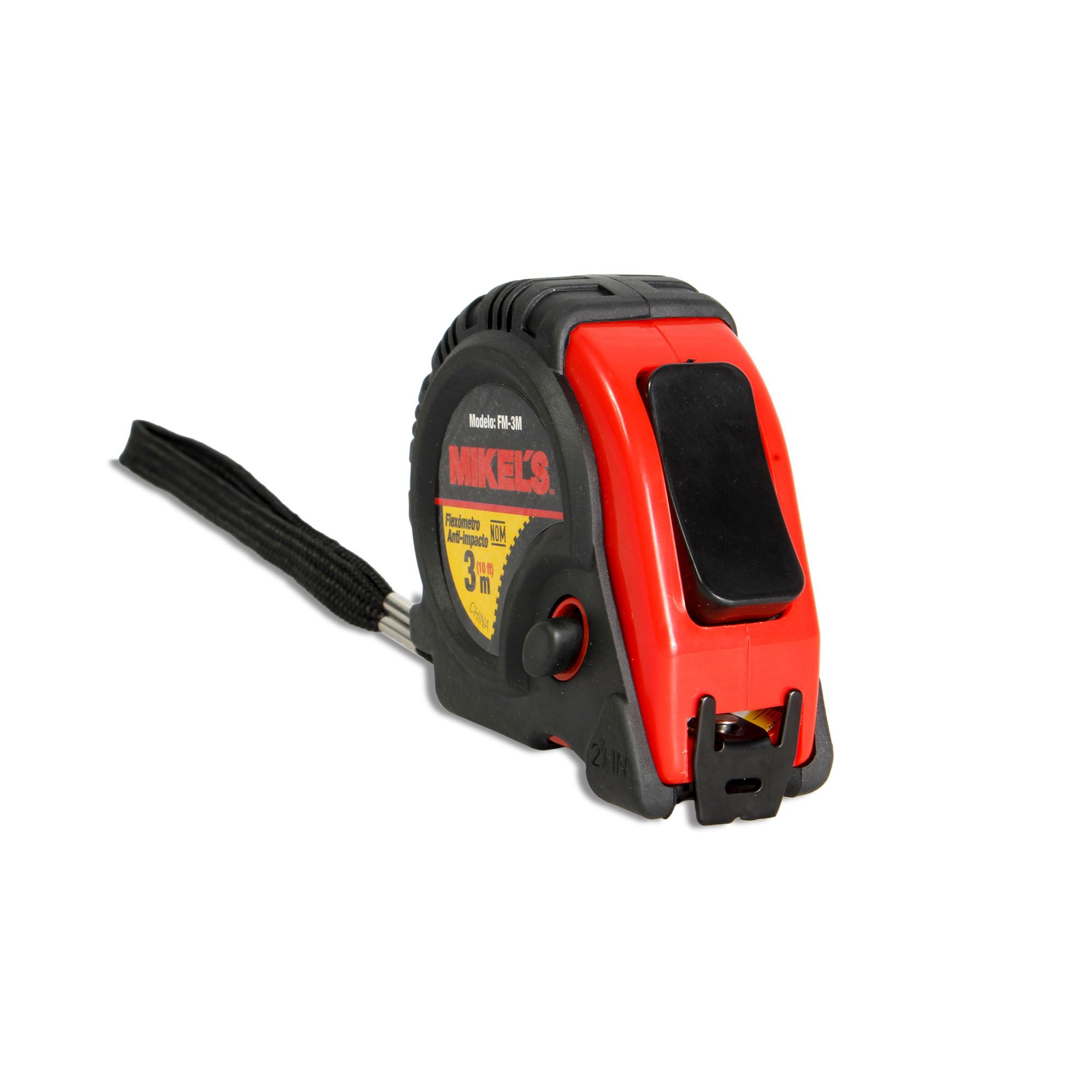 MIKELS FM-3M Flexómetro Anti-Impacto 3 mts - Imagen 3