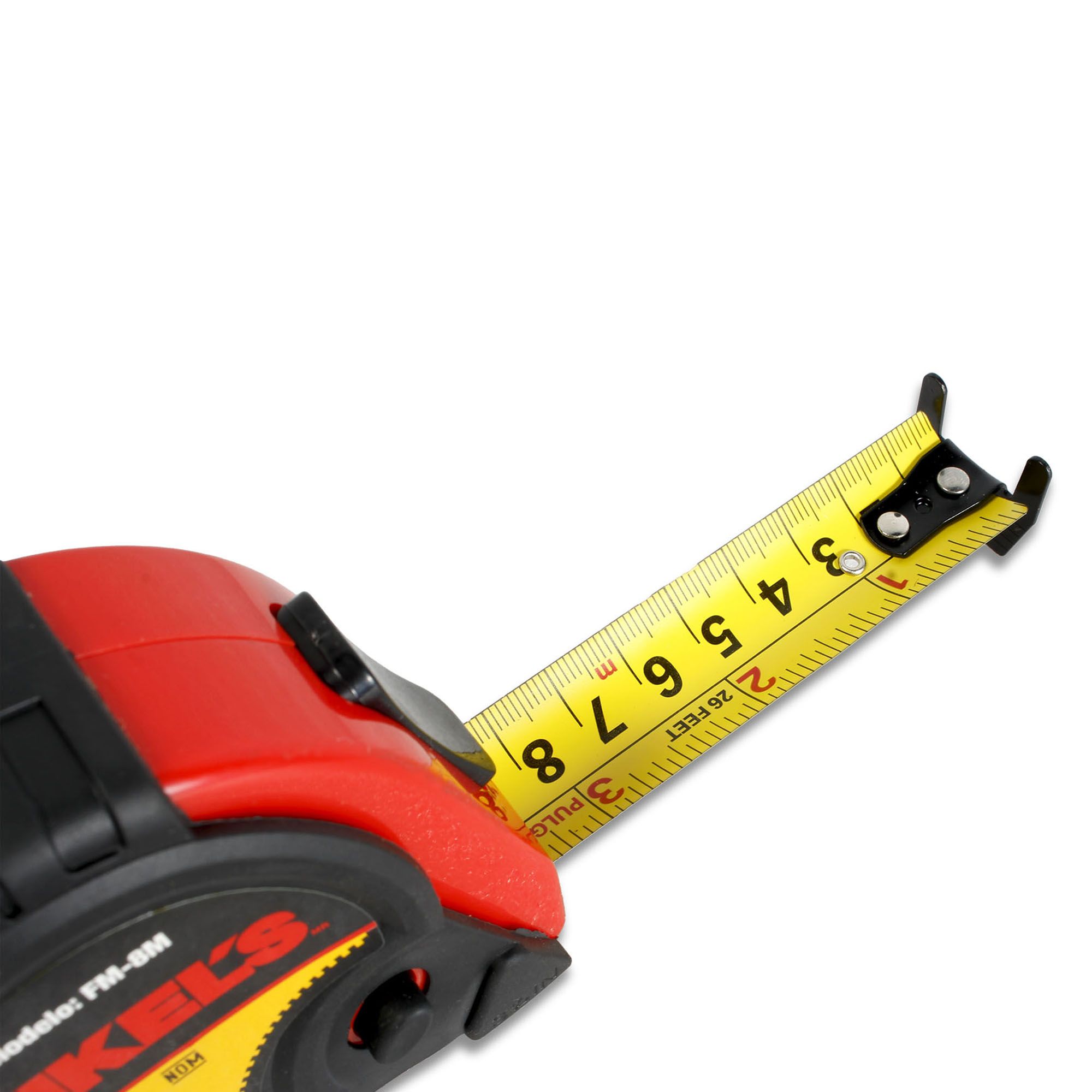 MIKELS FM-8M Flexómetro Anti-Impacto 8 mts - Imagen 3
