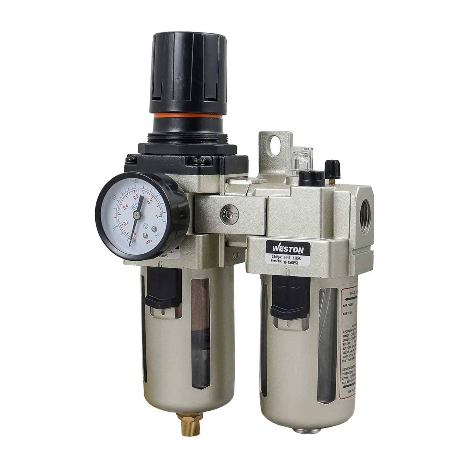 FRL Tipo SMC WESTON 1/2" NPT (2 Unidades)