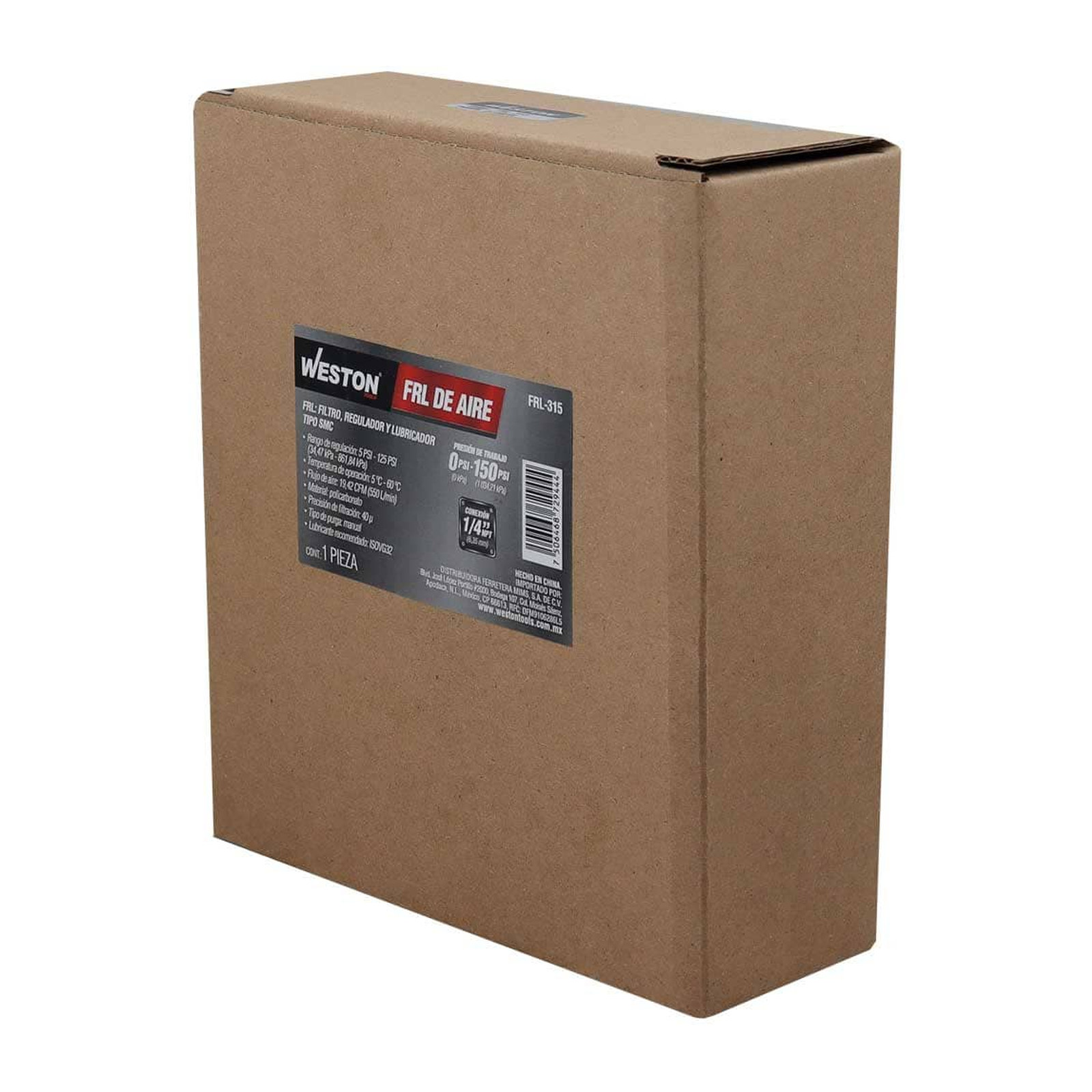 FRL TIPO SMC (3 UNIDADES) 1/4" NPT - Imagen 2