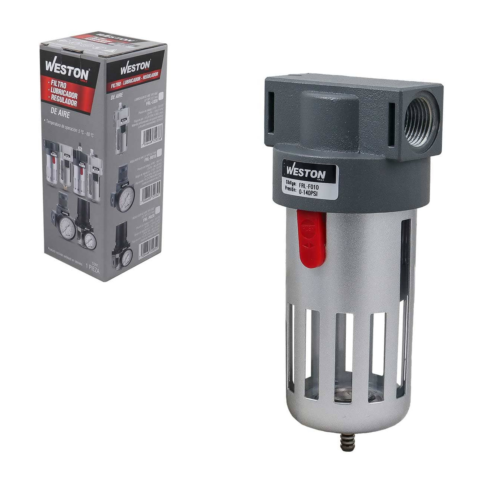 Filtro de Aire 1/2" NPT WESTON