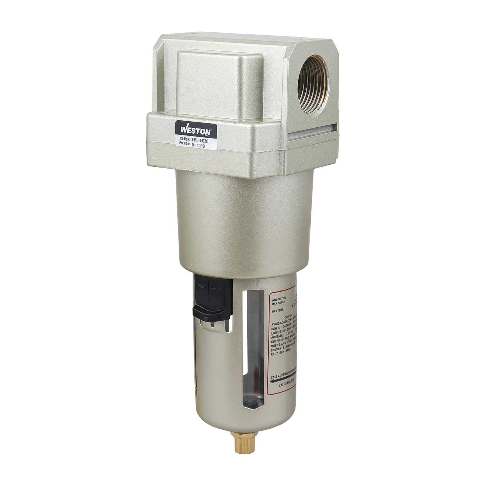 Filtro de Aire Neumático Tipo SMC 1" NPT Weston