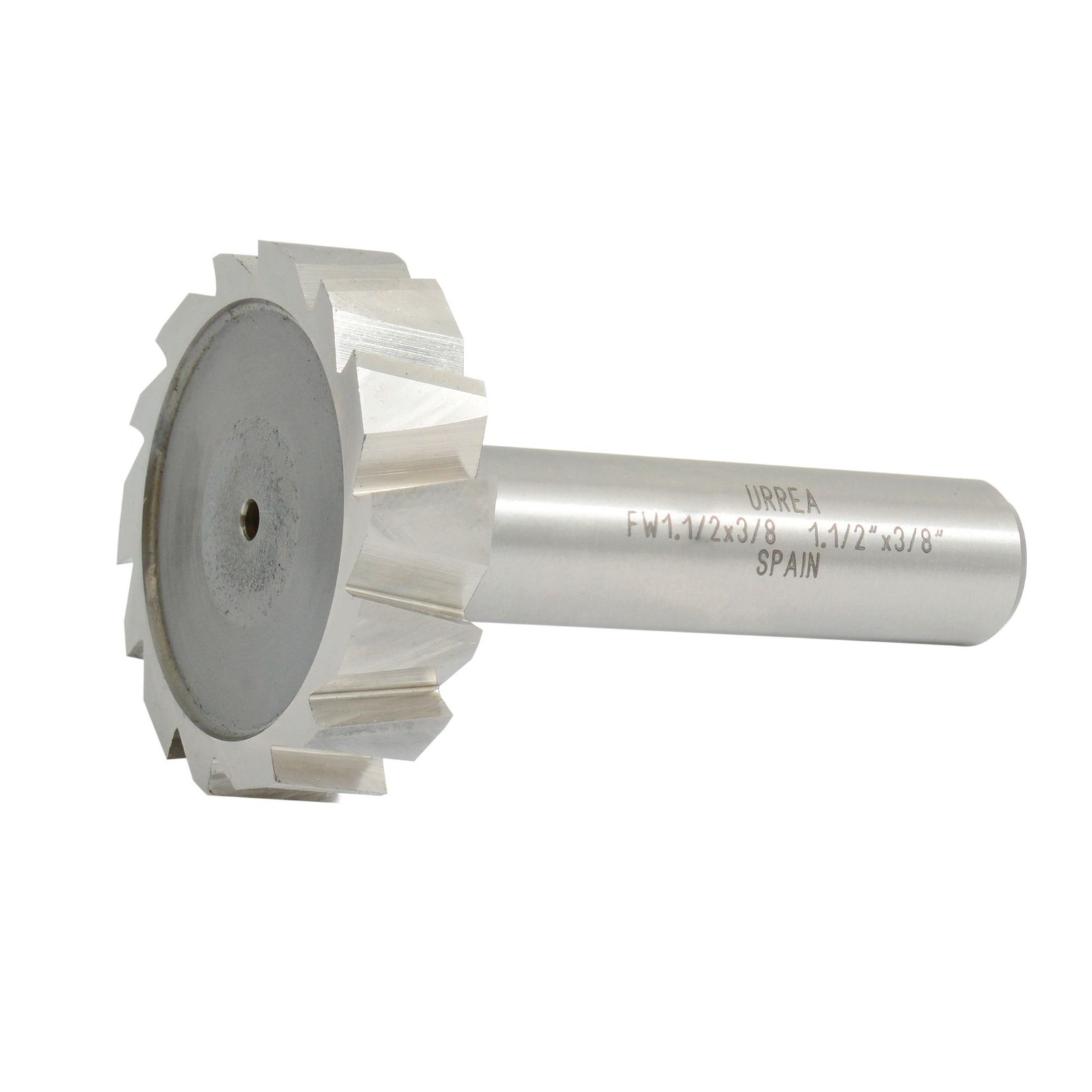 Fresa tipo woodruff de acero 1/2" x 1/8" Urrea