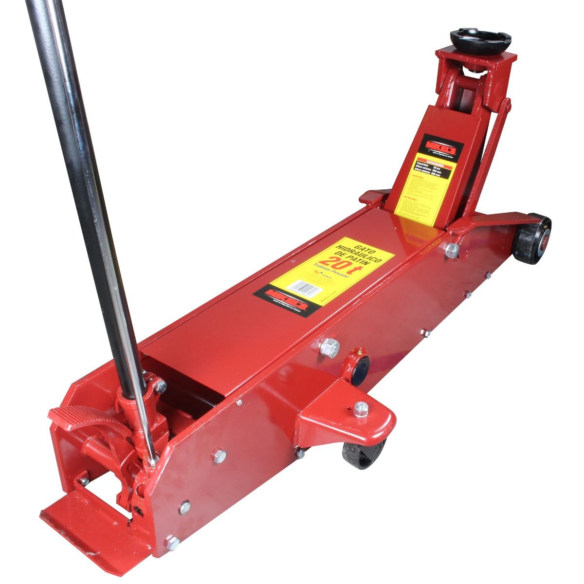 MIKELS G-420 Gato hidráulico de patín Trabajo Extra Pesado (20 ton) - Imagen 2