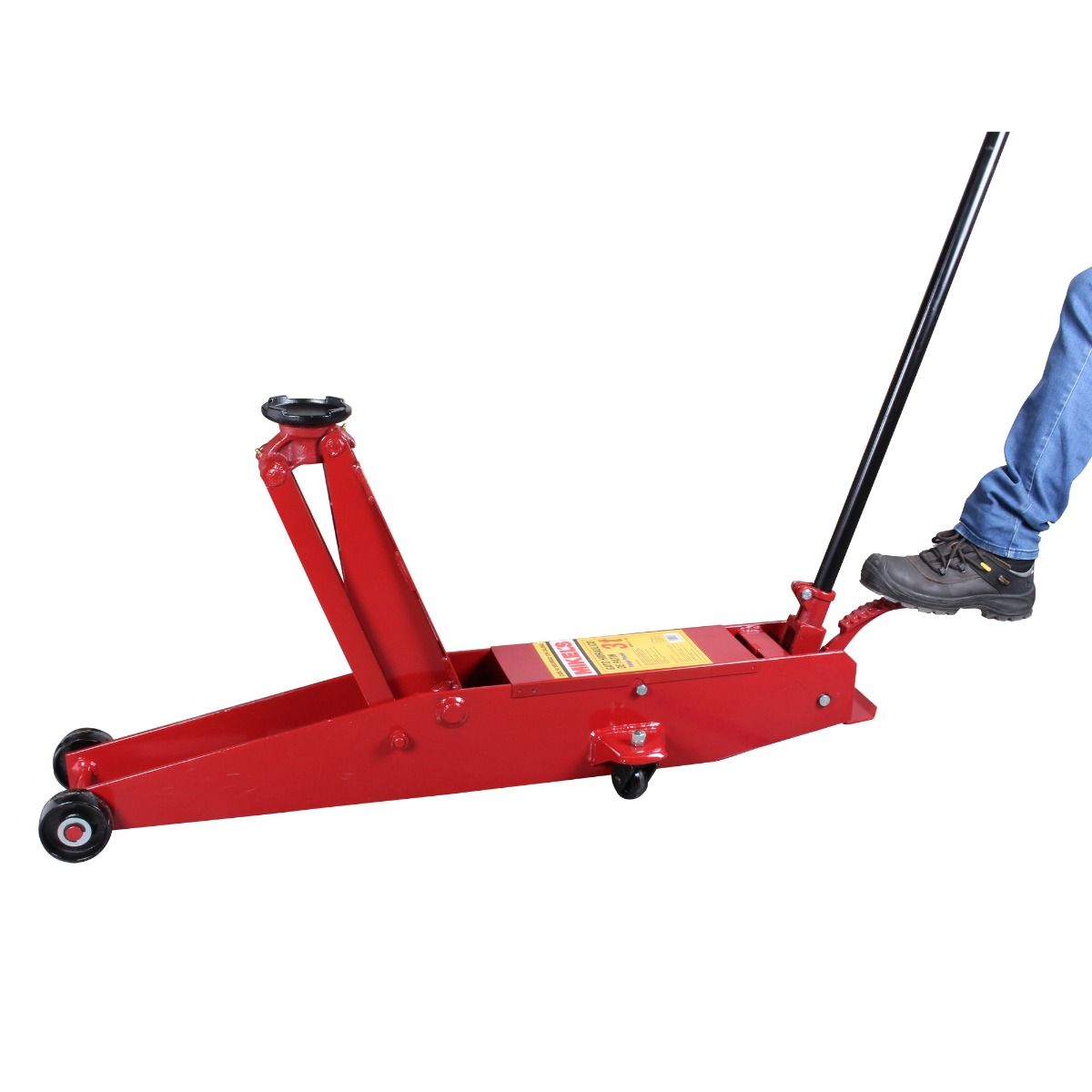 MIKELS G-483 Gato hidráulico de patín Trabajo Extra Pesado (3 ton)