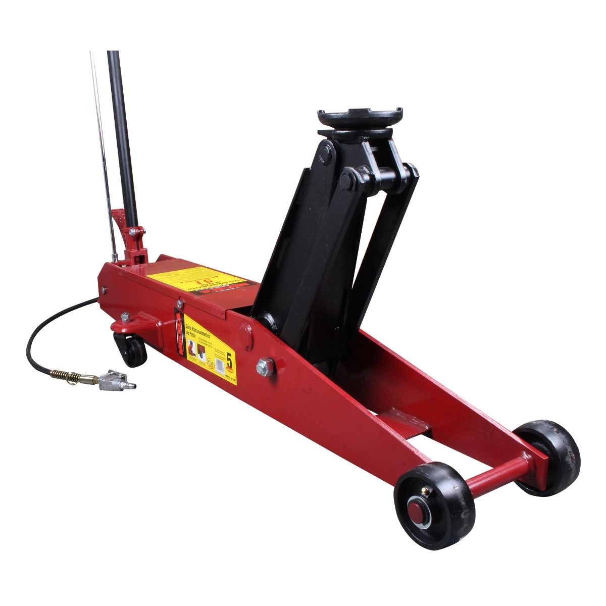 MIKELS GA-206 Gato hidroneumático de patín Servicio Pesado (5 ton) - Imagen 2