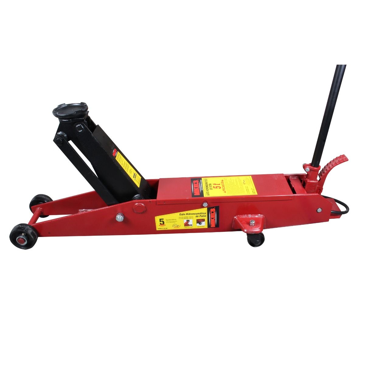 MIKELS GA-206 Gato hidroneumático de patín Servicio Pesado (5 ton) - Imagen 3