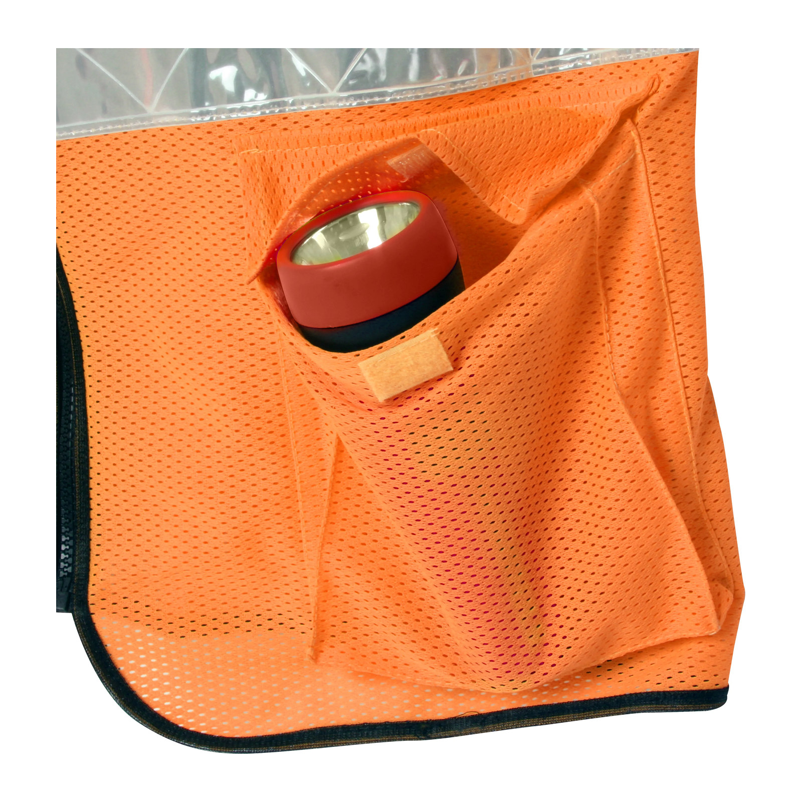 Chaleco Microprisma Naranja XL - Imagen 3