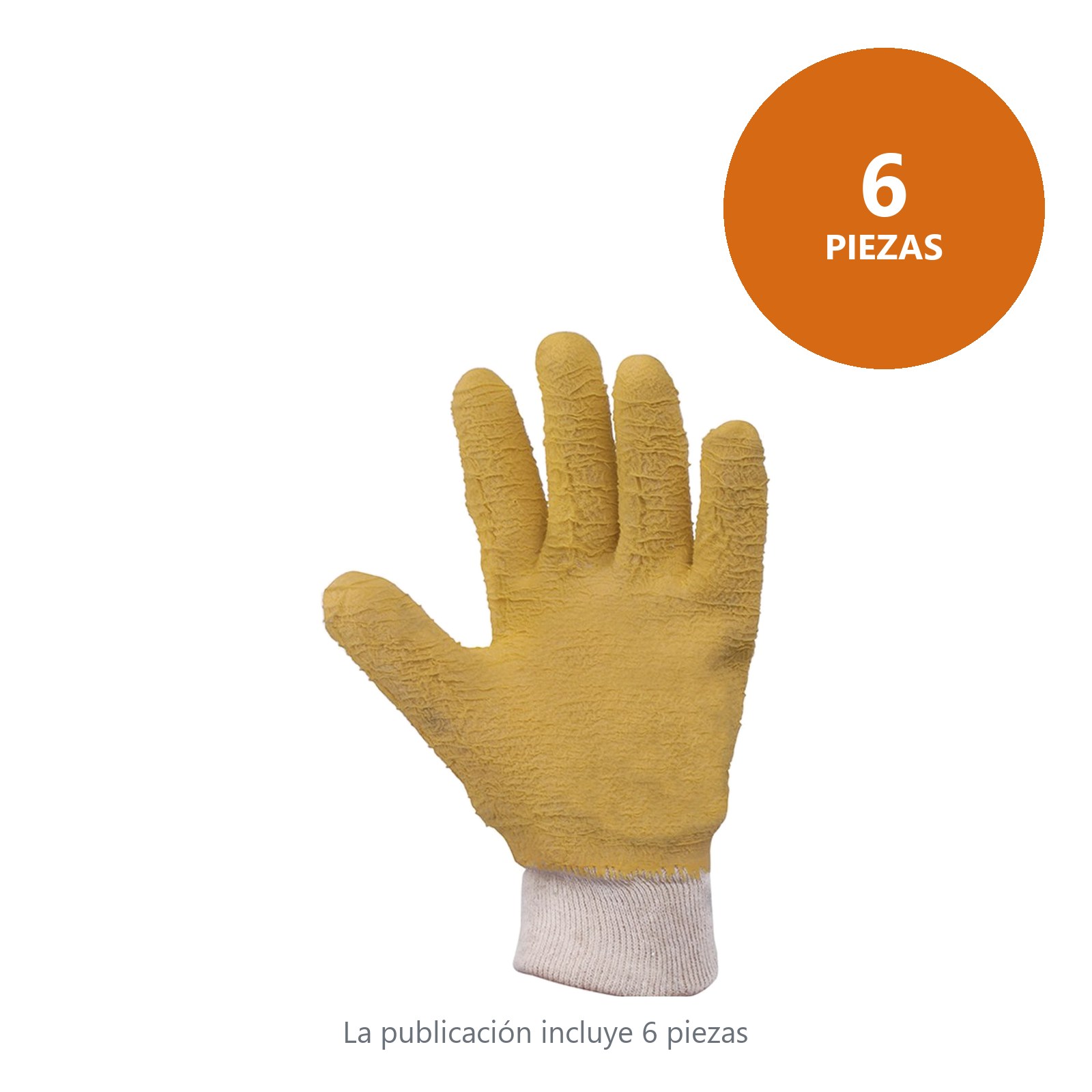 Guantes de algodón con recubrimiento de látex G Surtek - Imagen 3