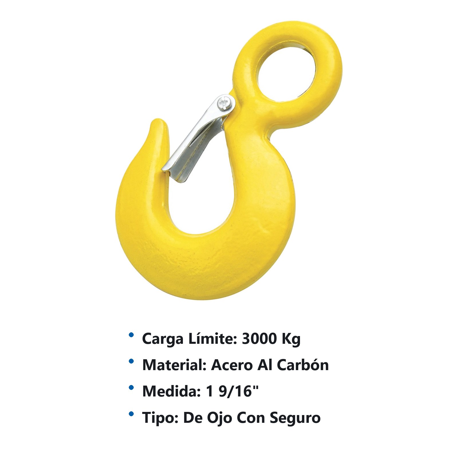 Gancho de ojo con seguro 1-9/16" Surtek - Imagen 2