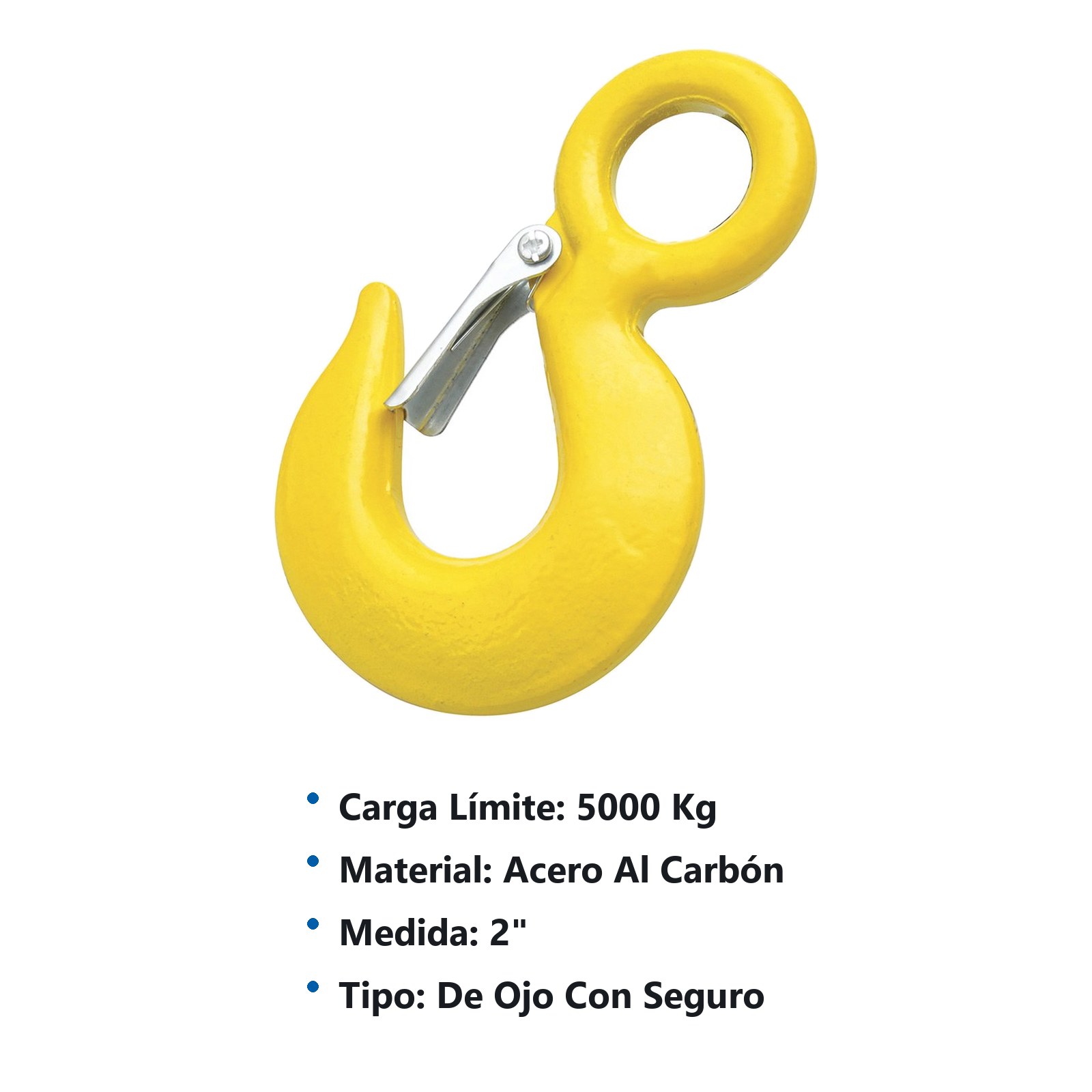 Gancho de ojo con seguro 2" Surtek - Imagen 2