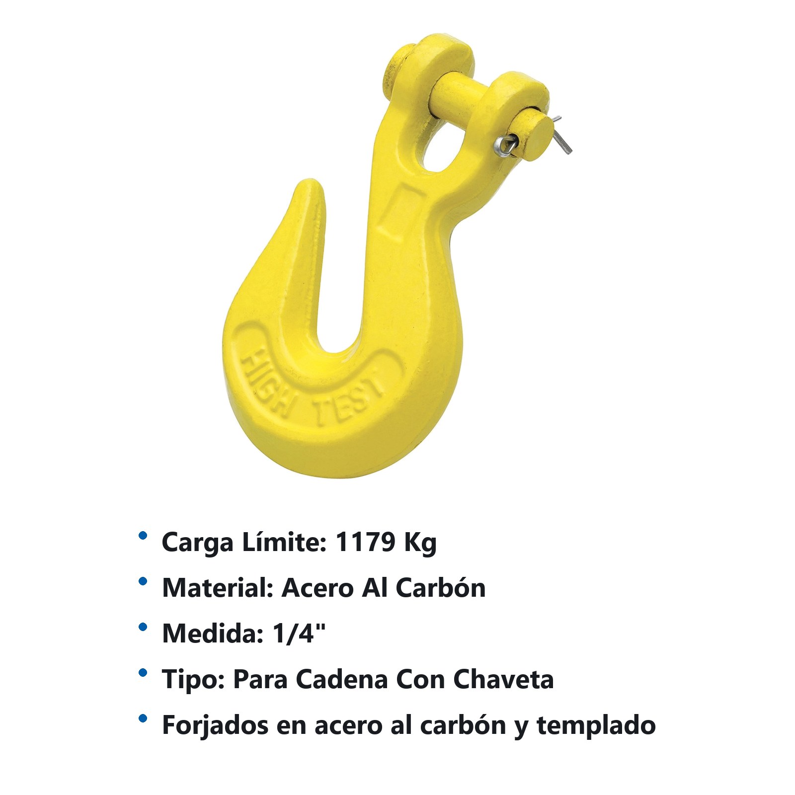 Gancho para cadena con chaveta 1/4" Surtek - Imagen 2