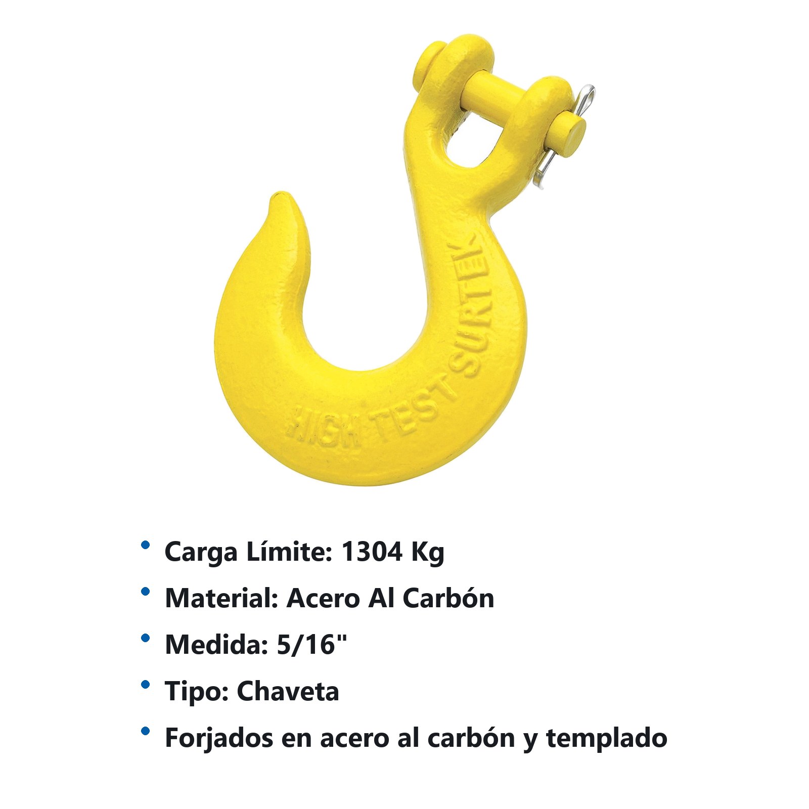 Gancho con chaveta 5/16" Surtek - Imagen 2