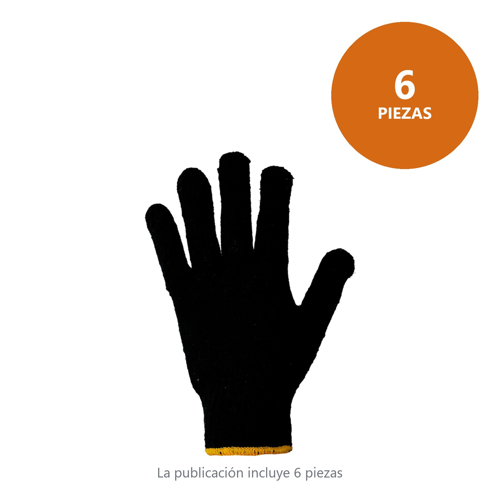 Guantes de algodón con puntos de PVC M Surtek - Imagen 3