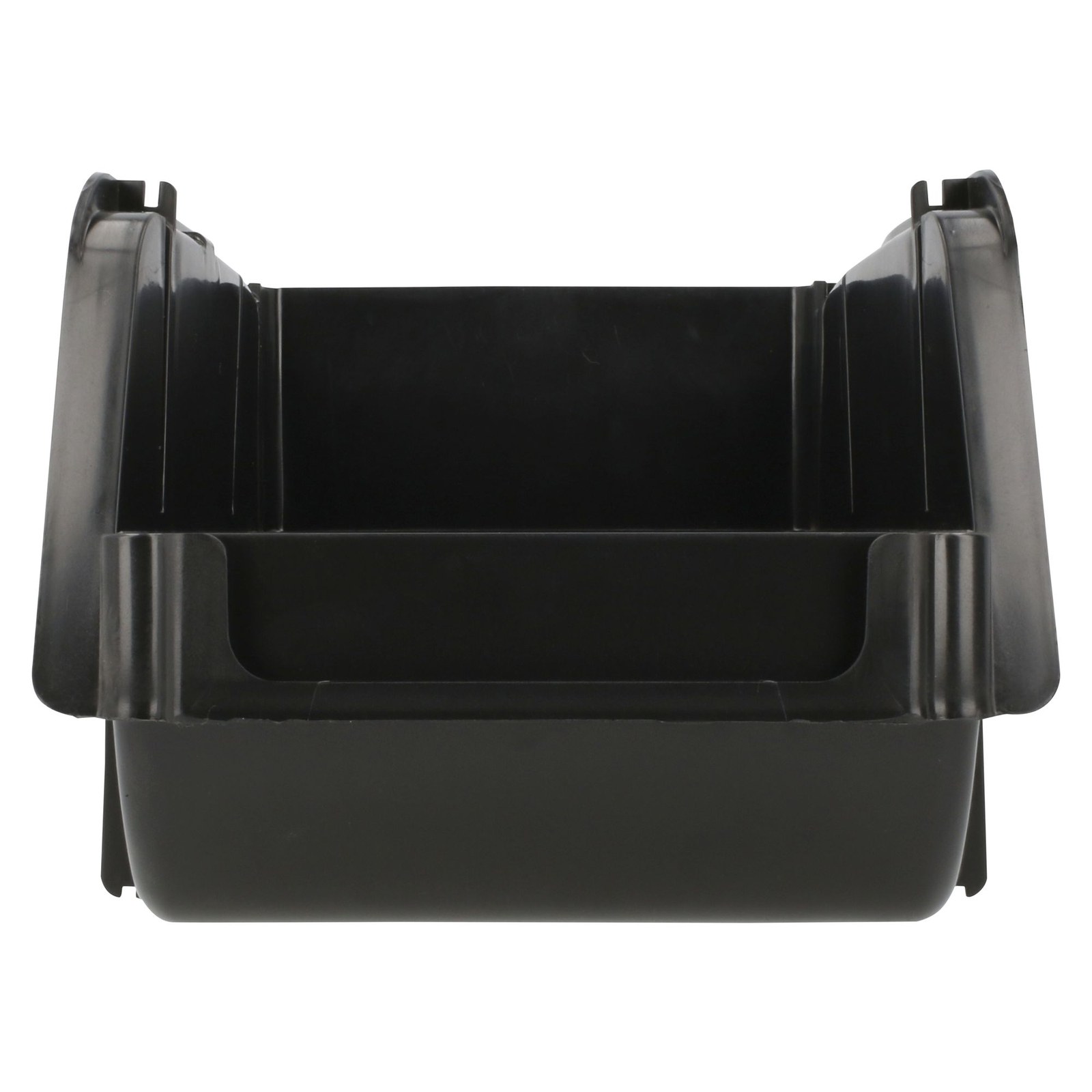Gaveta plástica pico de pato color negro 14" x 8" x 7" Surtek - Imagen 3