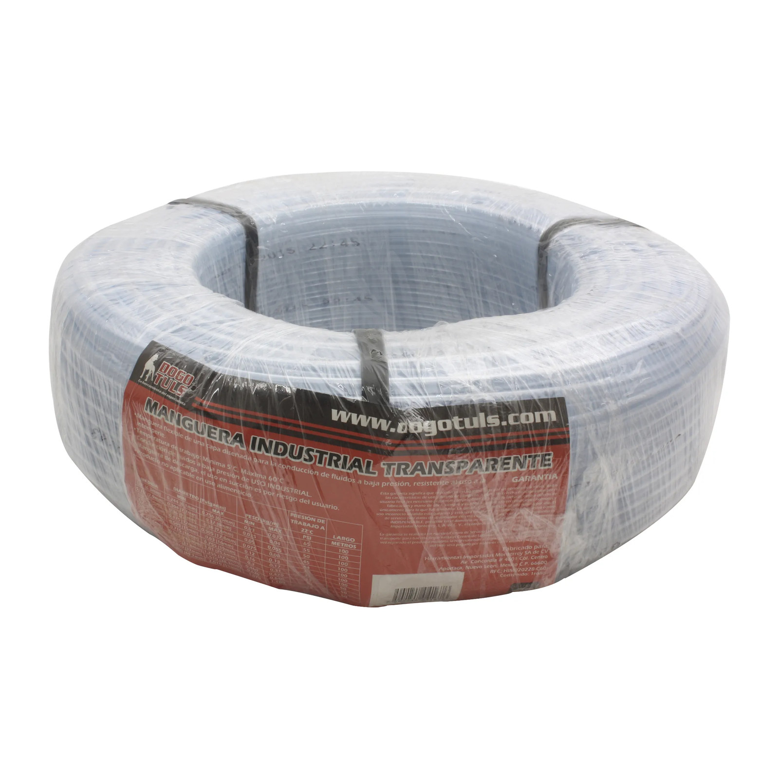 Manguera Industrial Transparente 5/16" x 100 m - Imagen 3