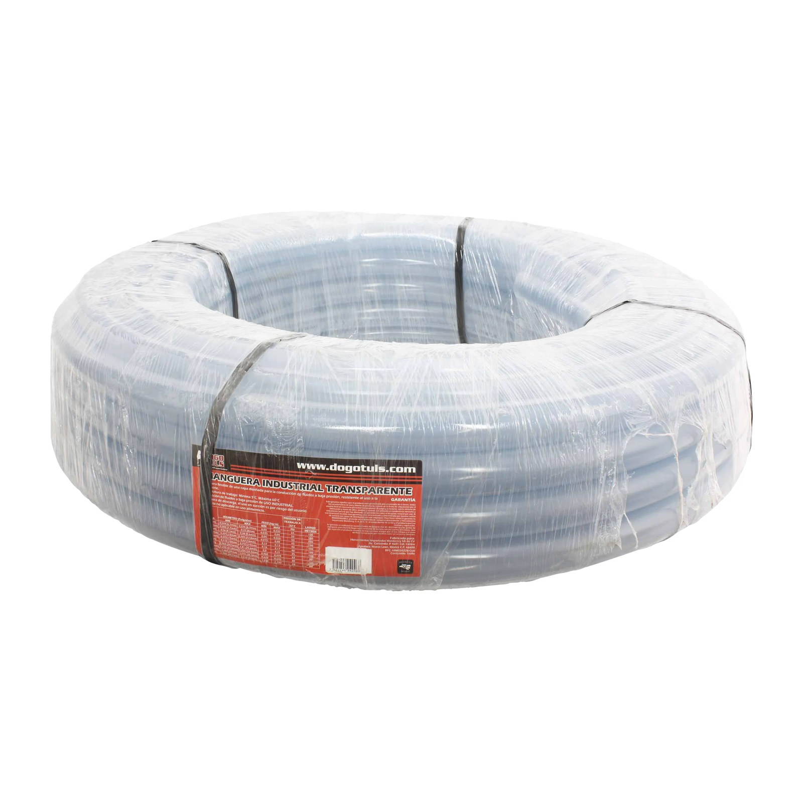 Manguera Industrial Transparente 1-1/2" x 50 m - Imagen 3