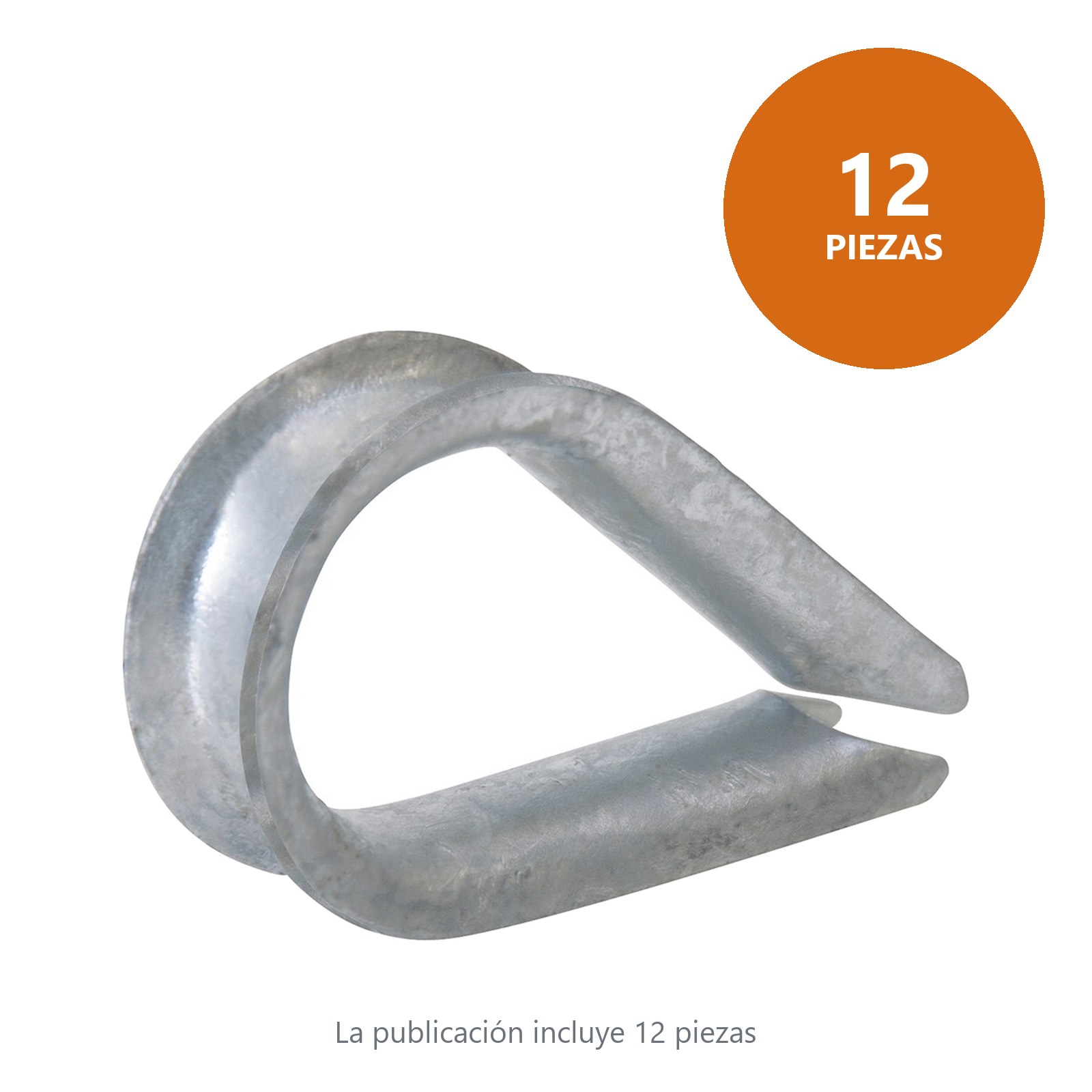 Guardacabo para cable de acero 1/2" Surtek - Imagen 2