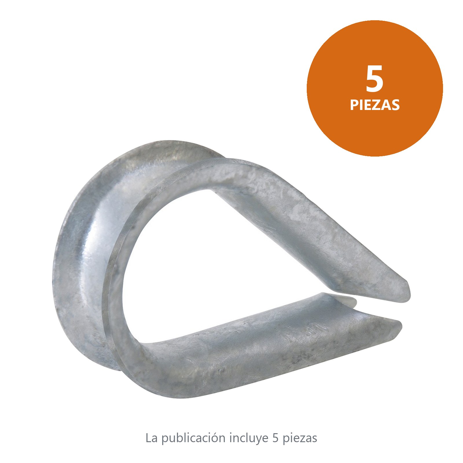 Guardacabo para cable de acero 5/8" Surtek - Imagen 2