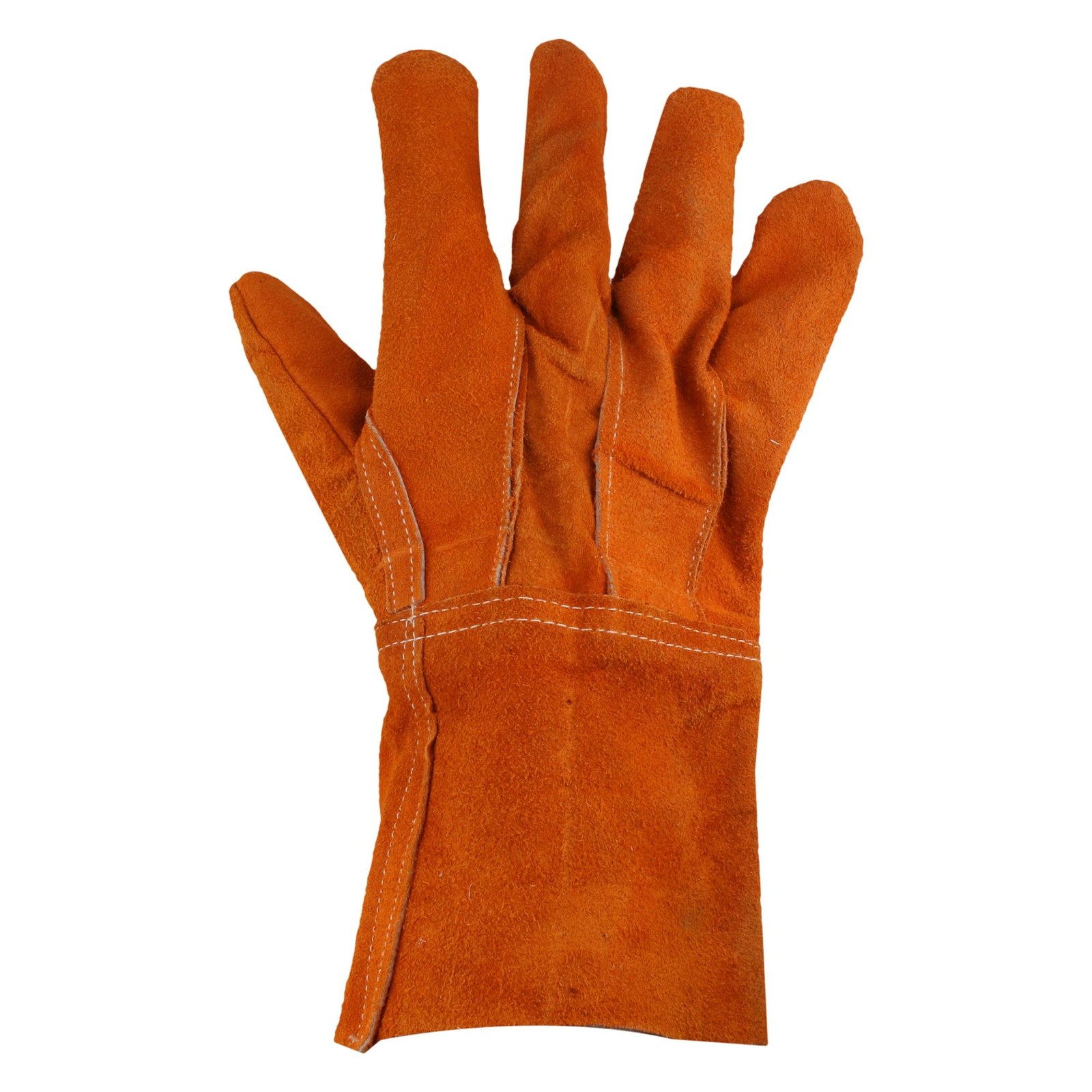 Guantes de carnaza largos unitalla Surtek - Imagen 4
