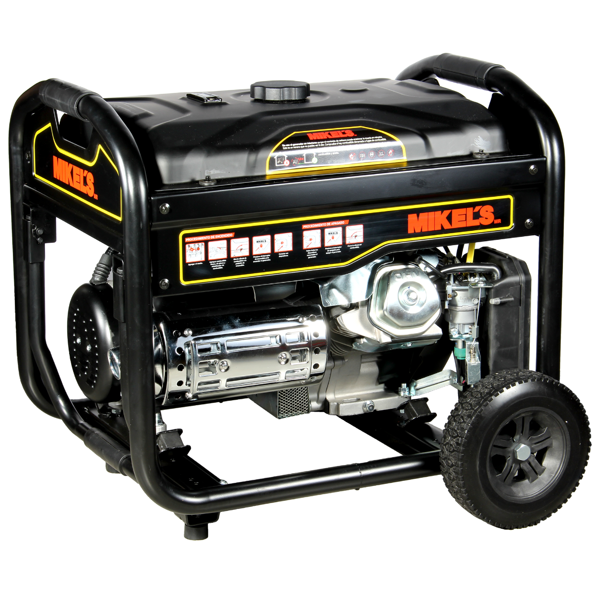 MIKELS GCE-10000 Generador de corriente eléctrica motor 4 tiempos (10,000 W / 16 HP) - Imagen 3