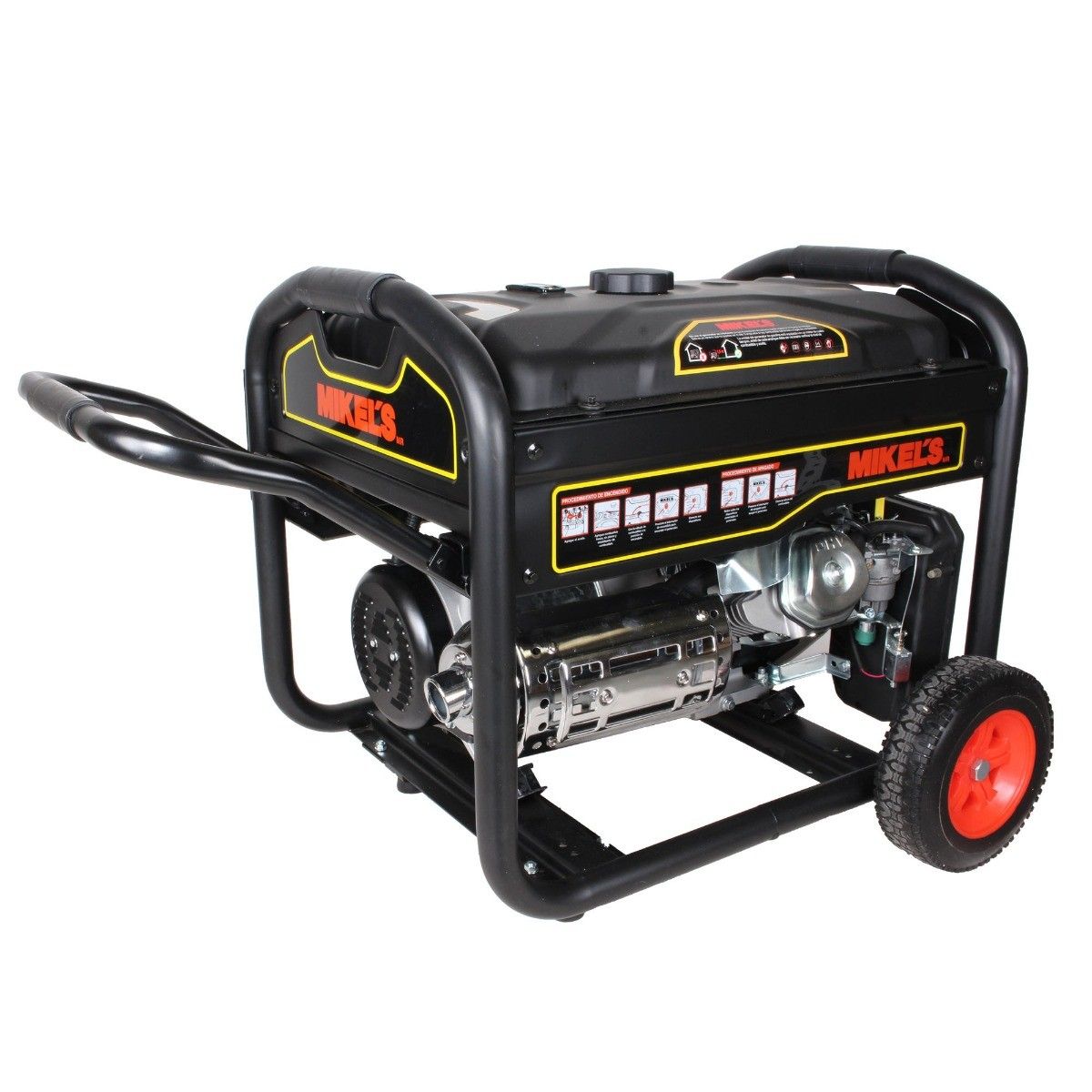 MIKELS GCE-5500 Generador de corriente eléctrica motor 4 tiempos (5,500 W / 15 HP) - Imagen 3
