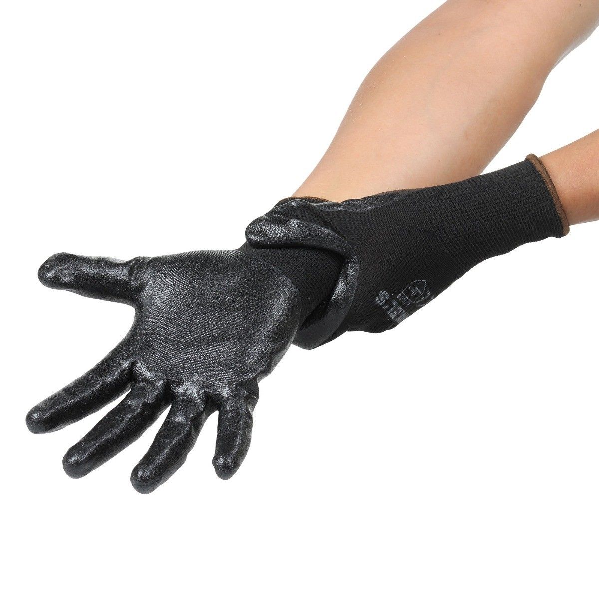 MIKELS GEN-2G Guantes para trabajo de nylon con espuma de nitrilo (G) - Imagen 2