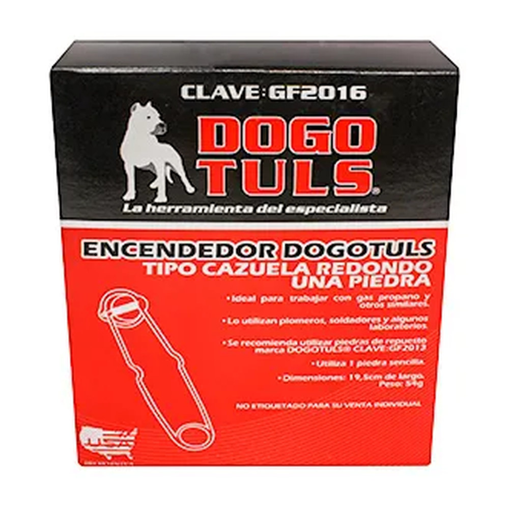 Encendedor Tipo Cazuela 1 Piedra Dogo - Imagen 4