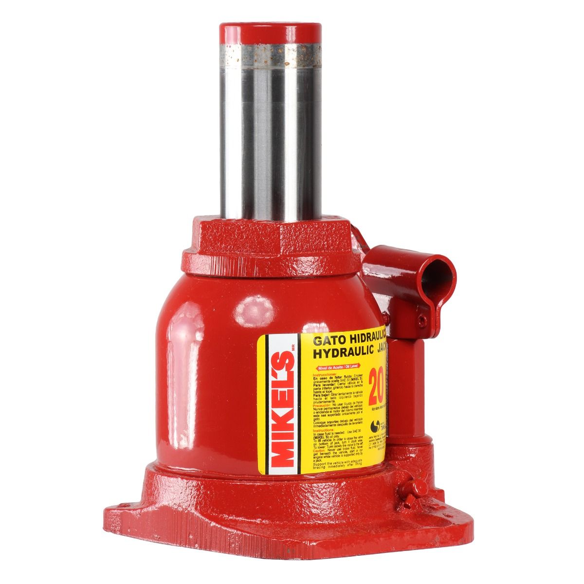 MIKELS GH-20CH Gato hidráulico de botella (20 ton, Chaparro)