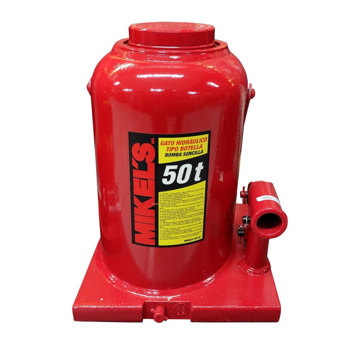 MIKELS GH-50 Gato hidráulico de botella (50 ton)