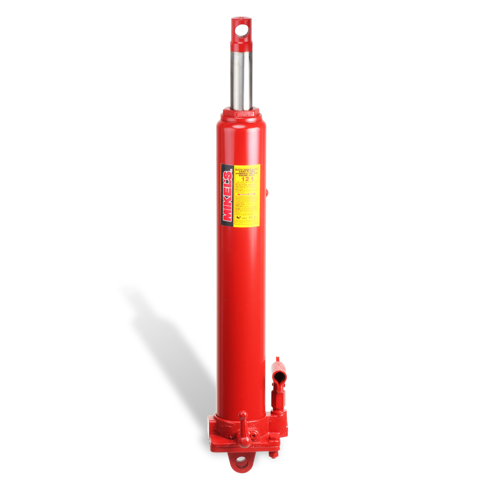 MIKELS GHP-12 Gato hidráulico de botella para pluma (12 ton, para pluma de 3 ton)