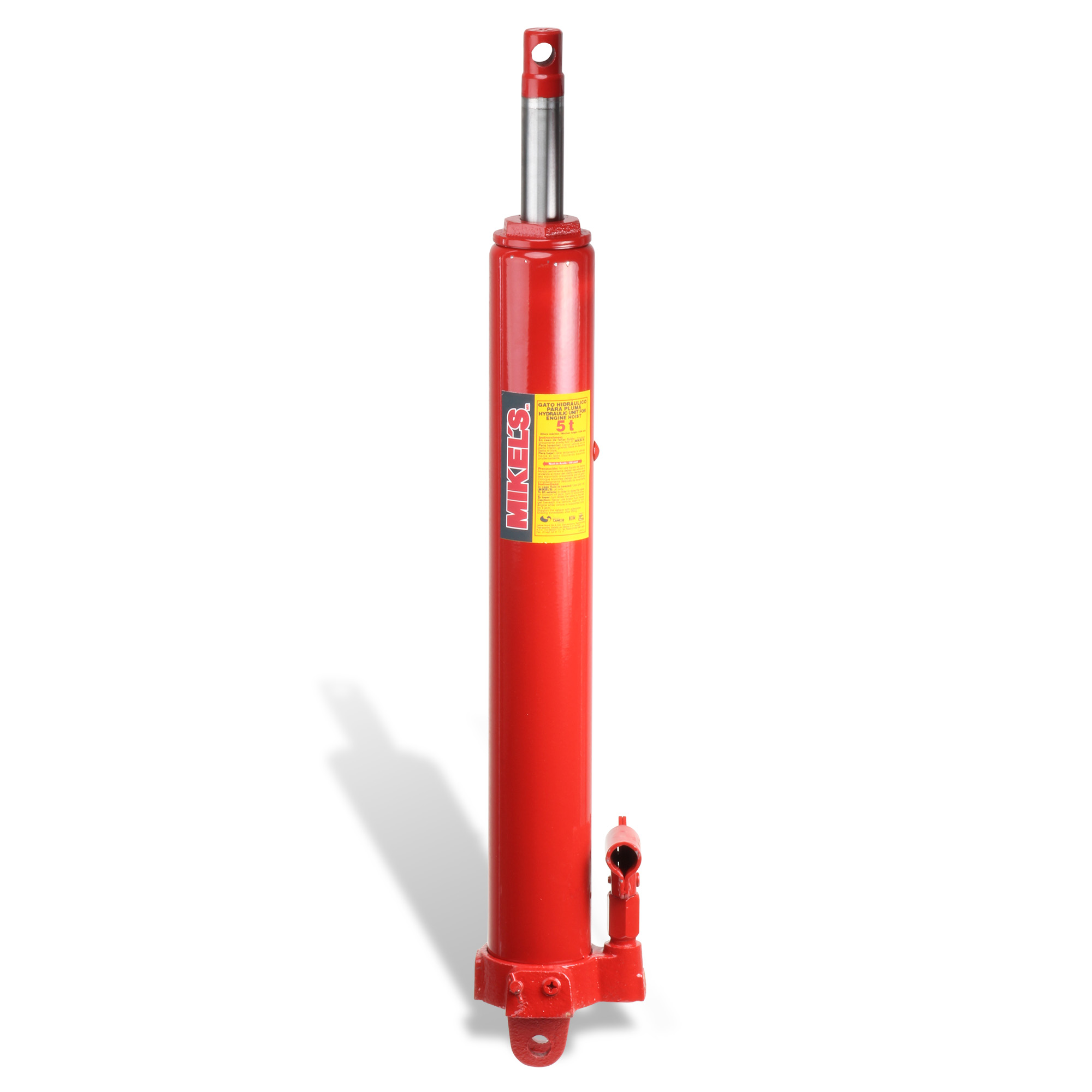 MIKELS GHP-5 Gato hidráulico de botella para pluma (5 ton, para pluma de 1 ton)