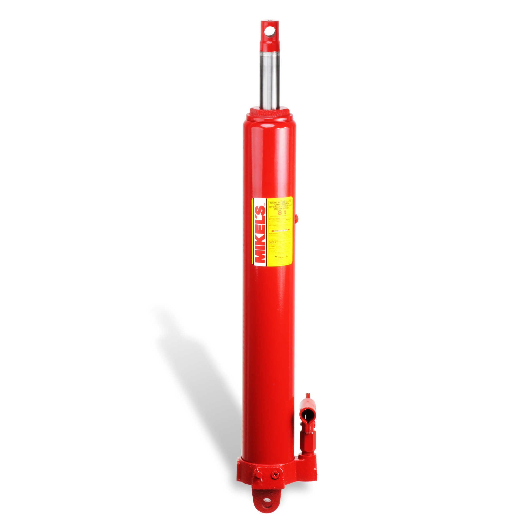 MIKELS GHP-8 Gato hidráulico de botella para pluma (8 ton, para pluma de 2 ton)