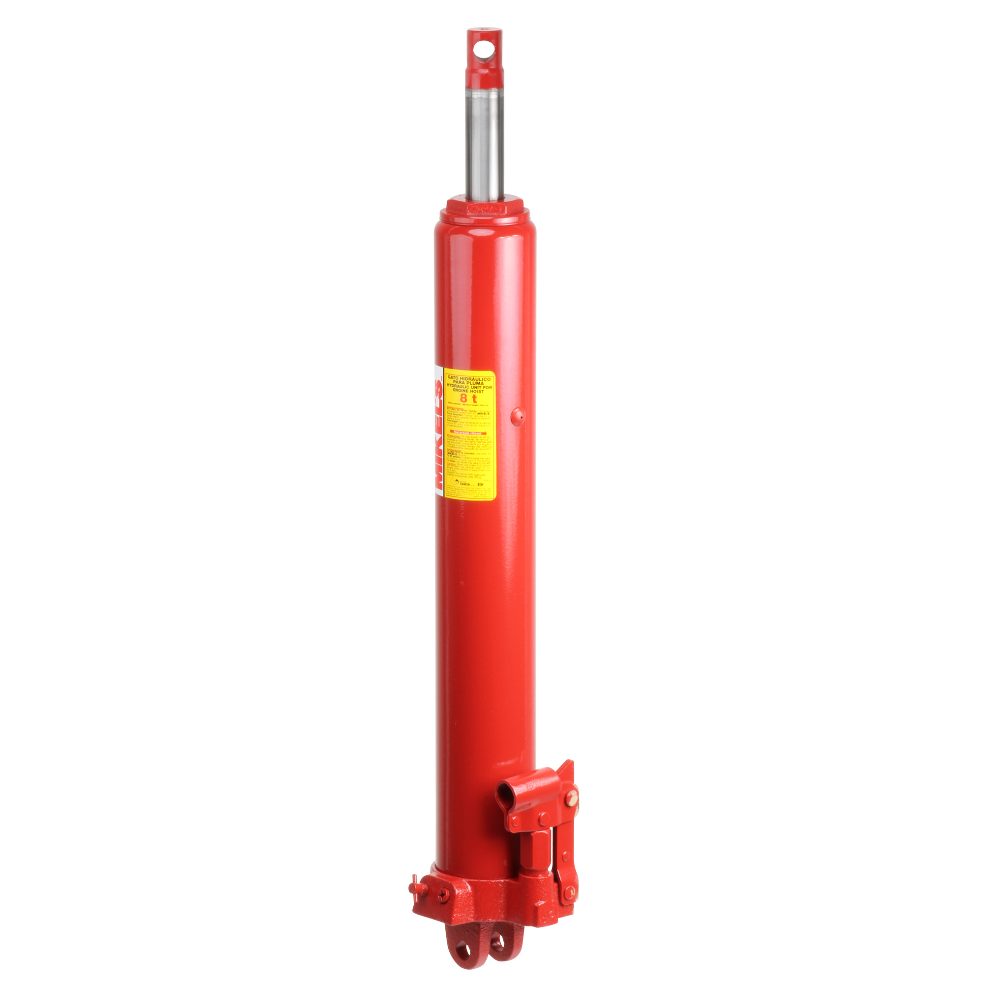 MIKELS GHP-8 Gato hidráulico de botella para pluma (8 ton, para pluma de 2 ton) - Imagen 2