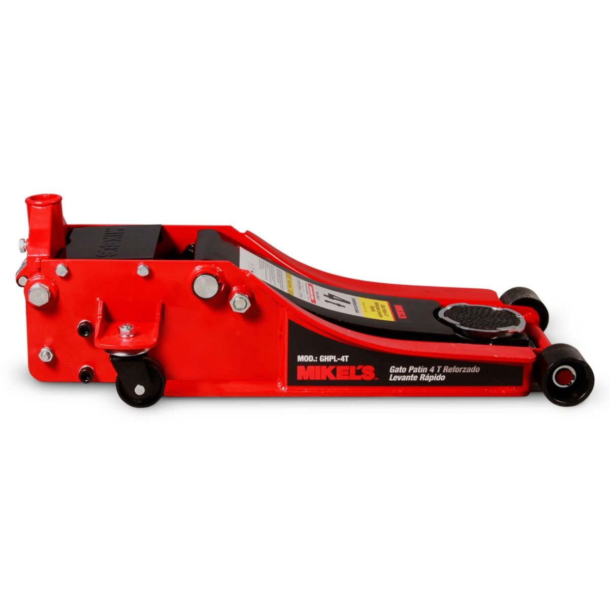 MIKELS GHPL-4T Gato hidráulico de patín Extra Bajo (4 ton)