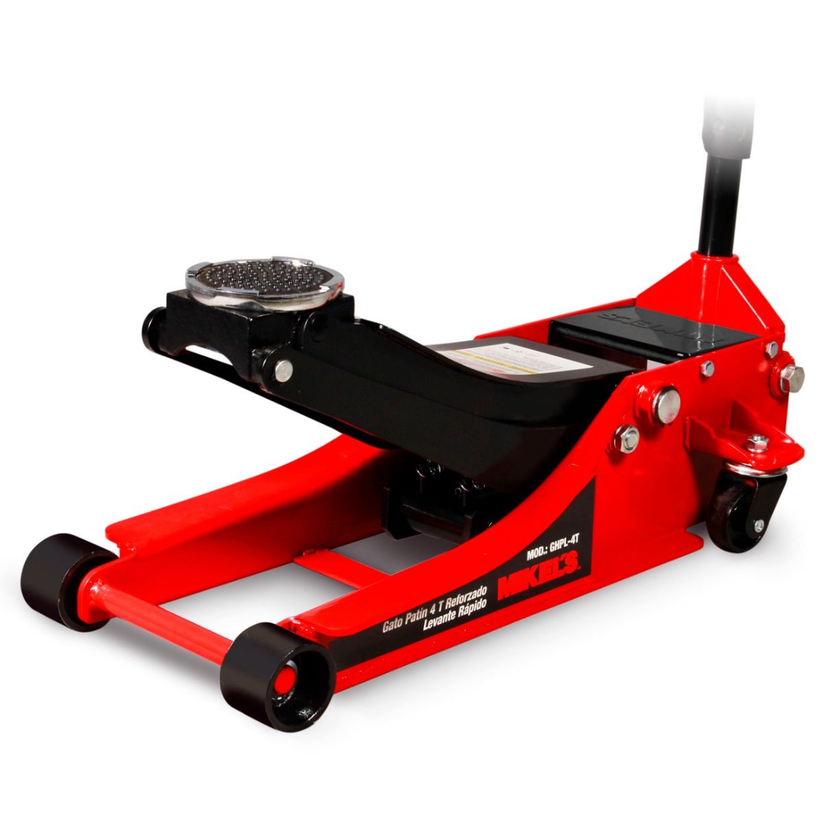MIKELS GHPL-4T Gato hidráulico de patín Extra Bajo (4 ton) - Imagen 2