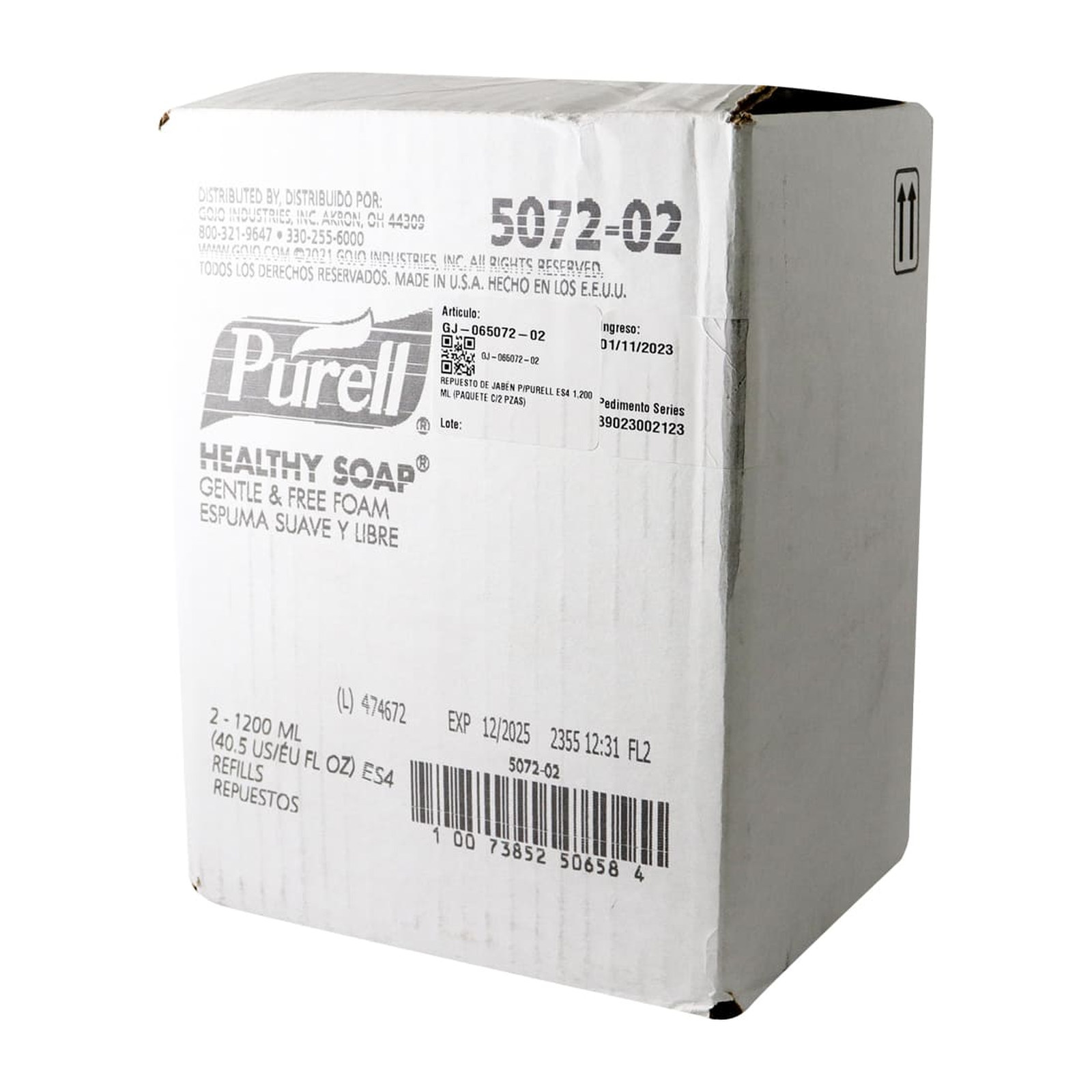 REPUESTO DE JABON P/PURELL ES4 1,200ML - Imagen 4