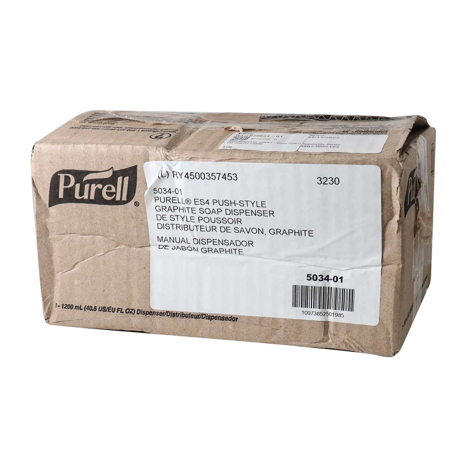 DISPENSADOR DE JABON LIQUIDO PURELL ES4 GRAFITO 1,200ML - Imagen 3