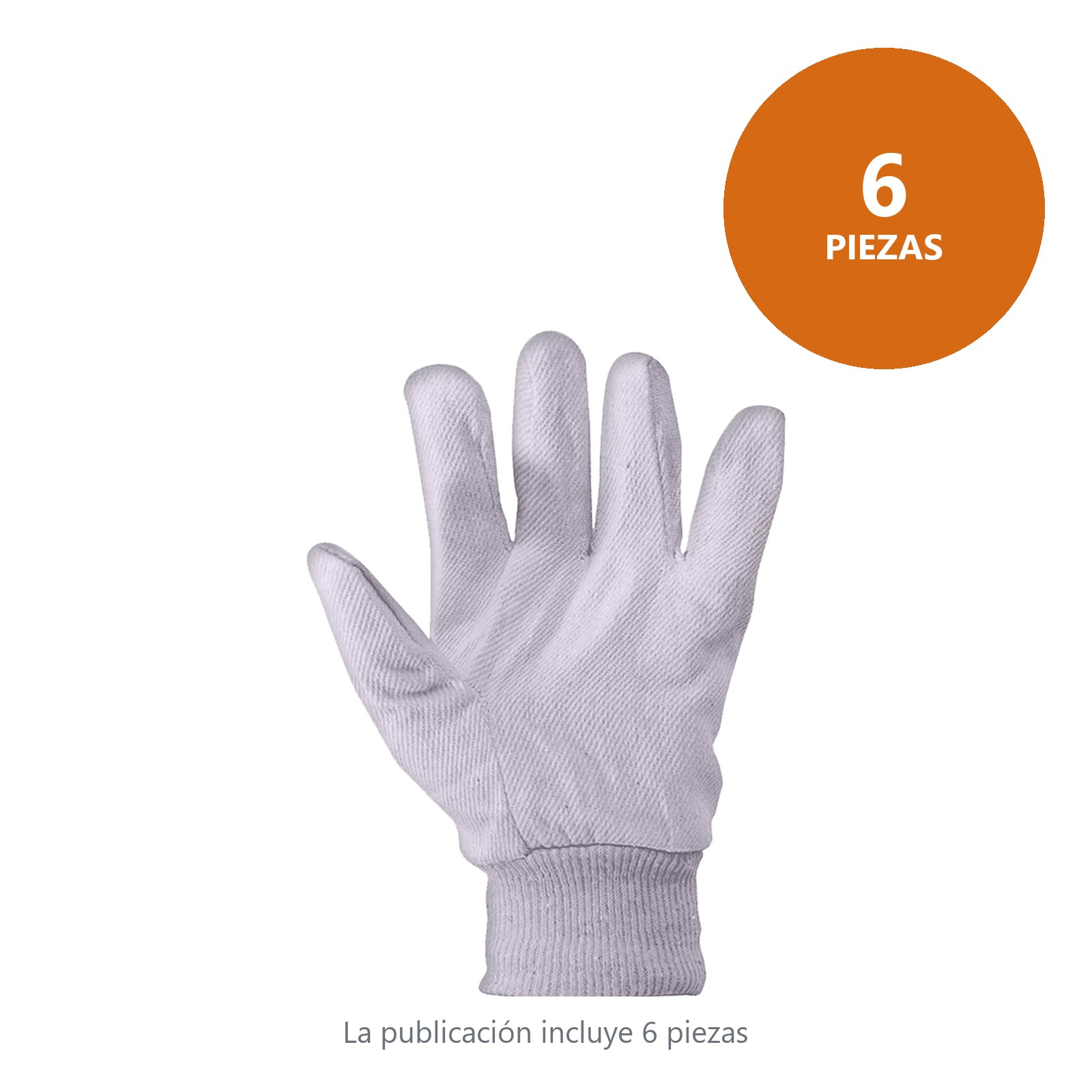 Guantes de loneta unitalla Surtek - Imagen 3