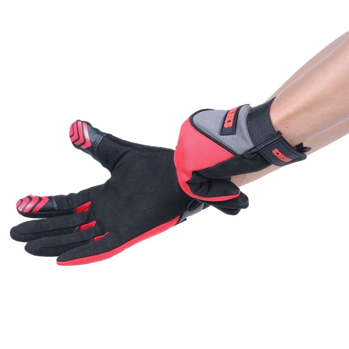 MIKELS GM-2 Guantes para trabajo para mecánico piel sintética (M) - Imagen 3
